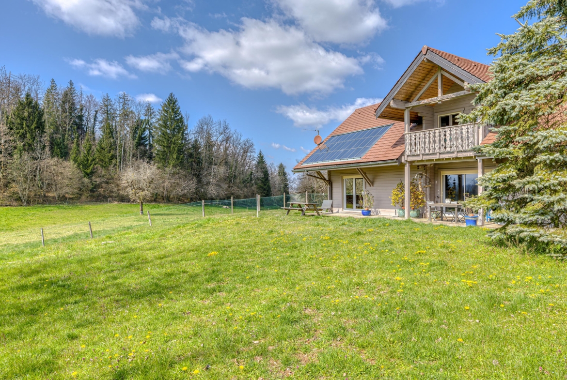 Annecy Sud : Chalet en madrier