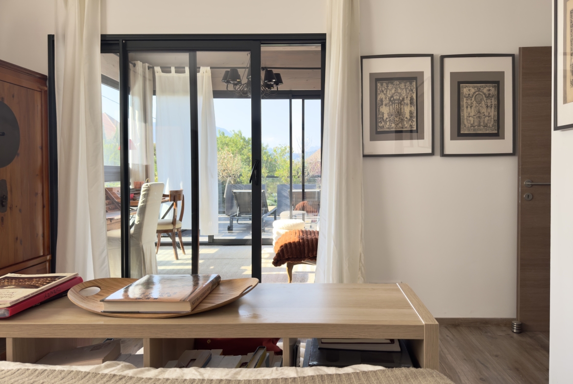 Rive ouest – villa contemporaine